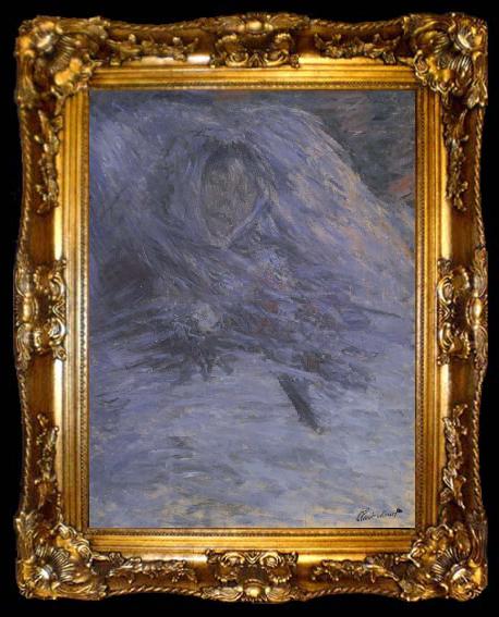 framed  Claude Monet Camile Monet on her Deathbed, ta009-2